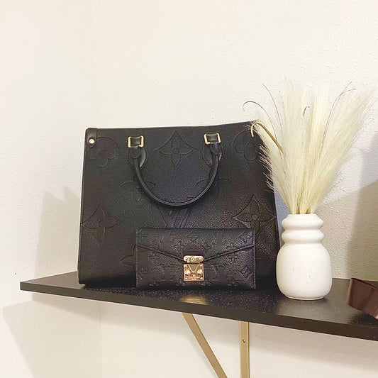 Luxe tote purse
