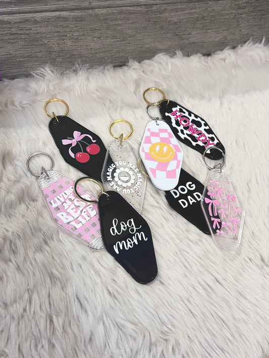 Mystery Motel Keychain